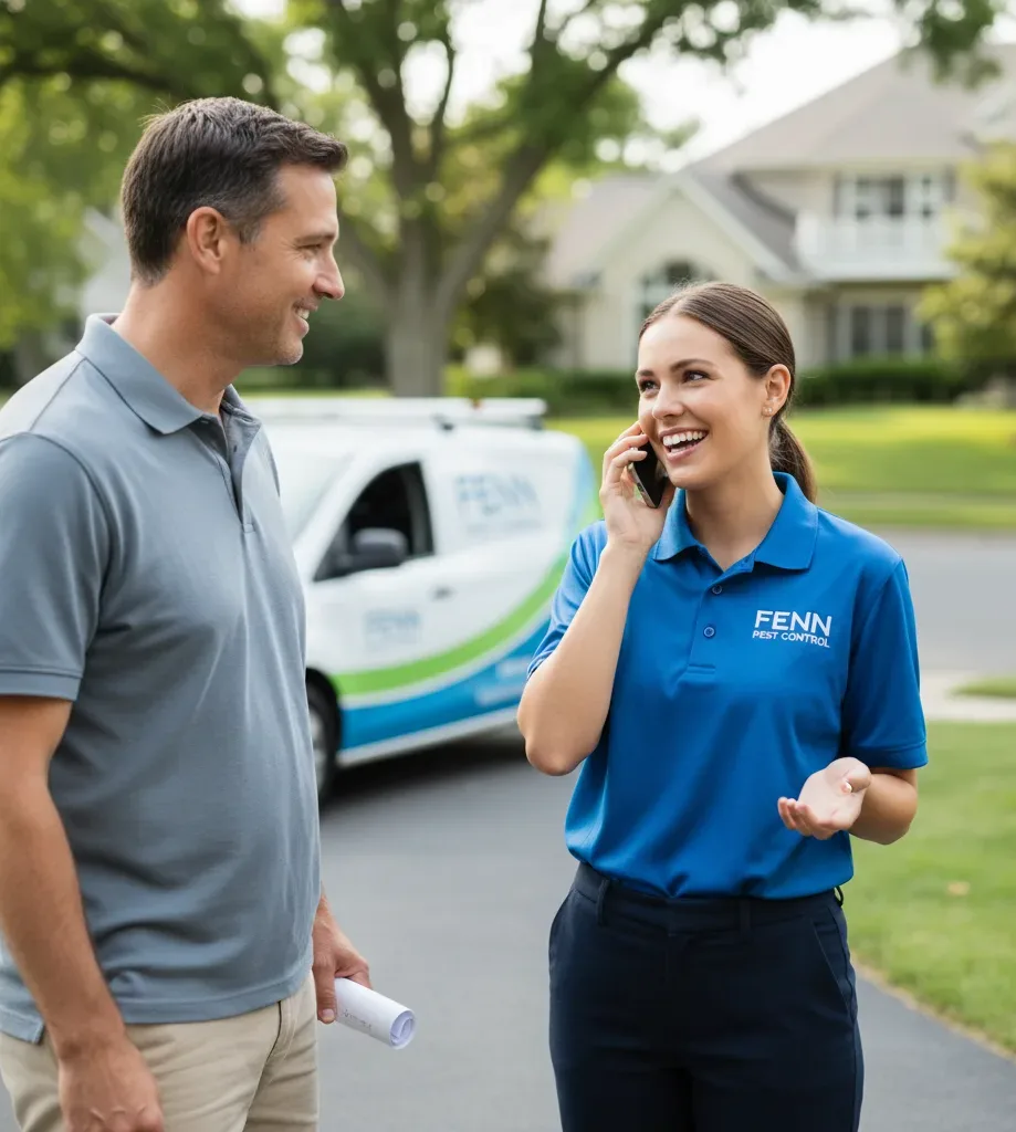 Fenn Pest Control customer support in Fairton